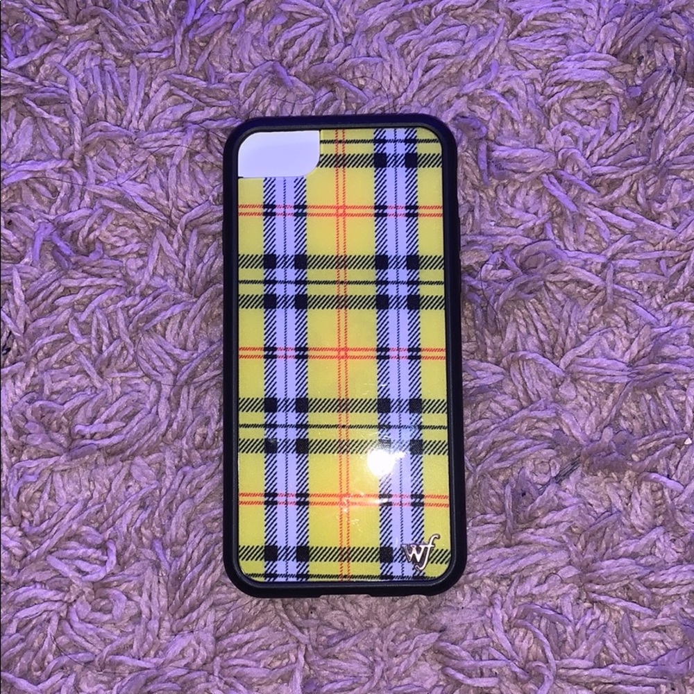 Lightly Worn iPhone 6/7/8 Wildflower Plaid Case